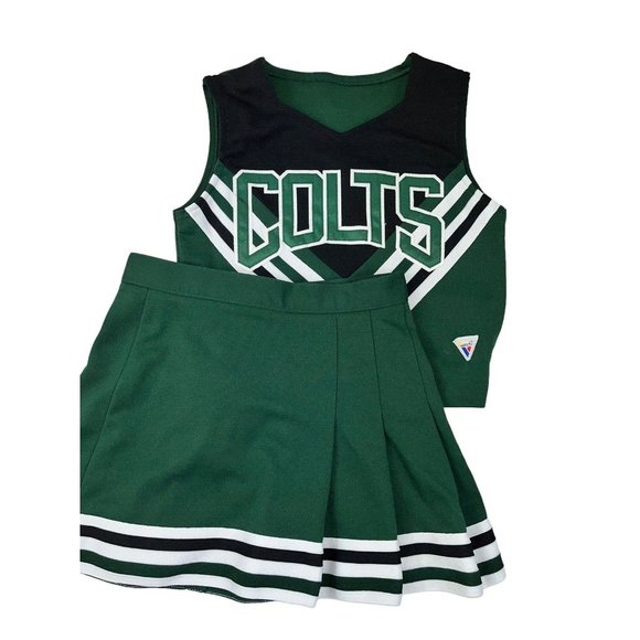 Varsity Matching Sets Colts Child Cheerleader Uniform Outfit